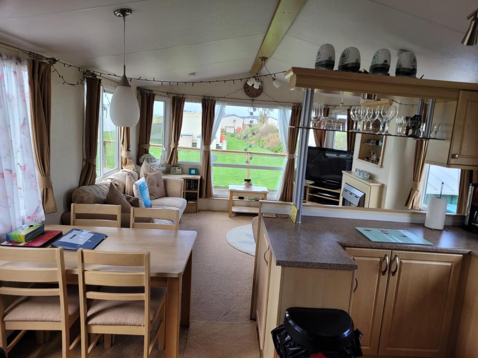 Cosy Caravan Sunbeach Llwyngwril エクステリア 写真